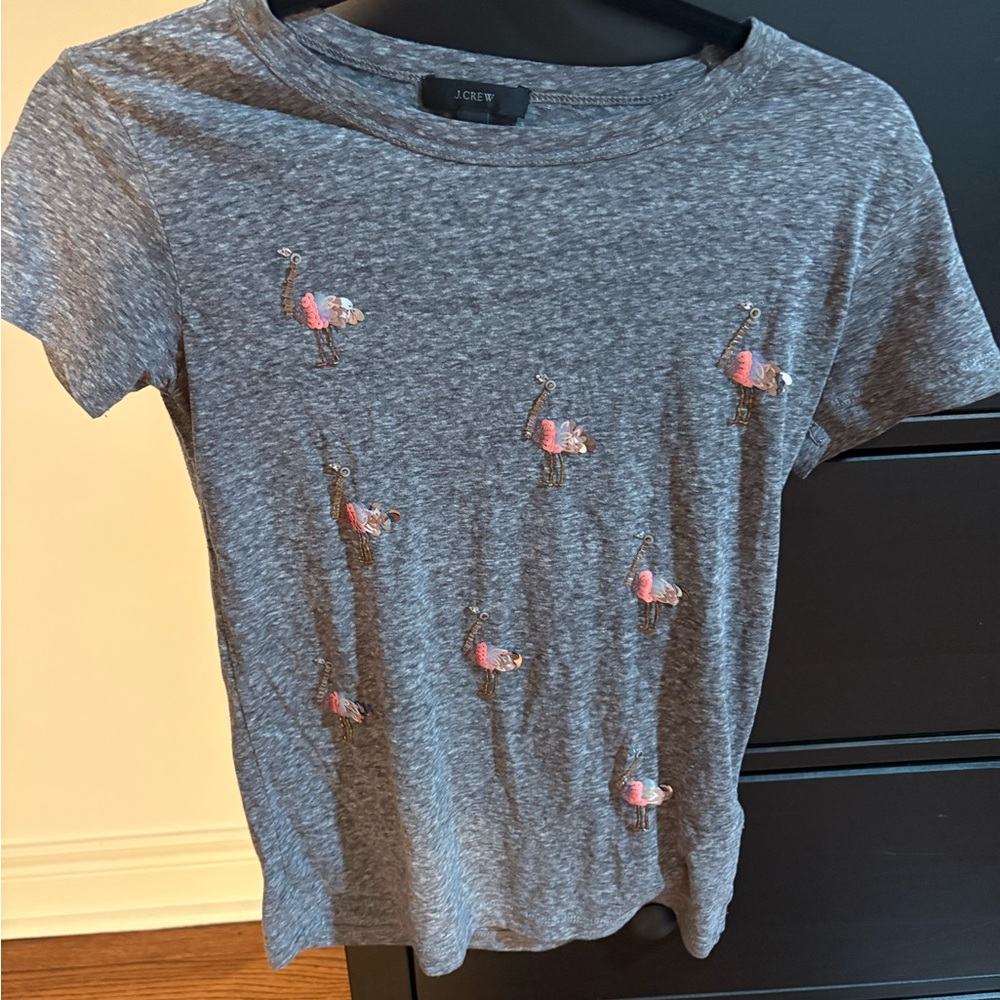 J. Crew Heather Gray T-Shirt